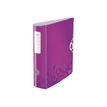 4002432105298-WOW - Classeur à levier 180° - Dos 80 mm - A4 - pour 600 feuilles - violet-P_79440647_5-5