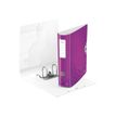 4002432105298-WOW - Classeur à levier 180° - Dos 80 mm - A4 - pour 600 feuilles - violet-P_79440647_6-3