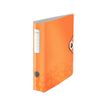 WOW - Classeur à levier 180° - Dos 60 mm - A4 - orange