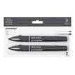 884955070727-ProMarker - Pack de 2 marqueurs double pointe - noir-P_79440720_1-0