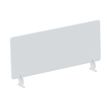 Écran de séparation en polystyrène - H33 x L80 cm - blanc