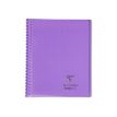 3037923564019-Clairefontaine Koverbook - Cahier polypro spiralé - 17 x 22 cm - 160 pages - grands carreaux (Seyes) - disponib-P_79441086_7-6