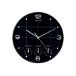 3595560025114-Unilux - Horloge On Time - mécanisme quartz - 4 fuseaux horaires - 30,5 cm - noir-P_79441145_4-2