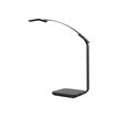 3595560028085-Unilux - Lampe de bureau connectée Timelight - LED - USB + chargeur sans fil - noir-P_79441155_3-0