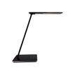 3595560029402-Unilux - Lampe de bureau pliable Linka - LED - USB + chargeur sans fil - noir-P_79441158_6-0