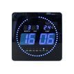 3595560029648-Unilux - Horloge Flo - carrée LED bleue - 28 cm - noir-P_79441165_4-0