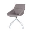 3660141232998-Lot de 2 chaises LUGE - pieds blancs sur roulettes - gris-P_79441249_2-1
