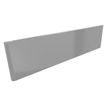 Voile de fond pour bureau EVIDENCE - largeur 160 cm - aluminium