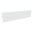 Voile de fond pour bureau EVIDENCE - largeur 80 cm - blanc