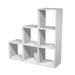 7331910004981-Bibliothèque modulaire MAXICOLOR - 6 cases en escalier - blanc-P_79441455_1-0