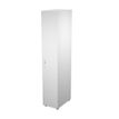 2012349514580-Armoire vestiaire 1 porte - H185 x L33 x P52 cm - Blanc--0