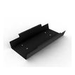 Goulotte pour bureau bench Leonardo - L 60 cm - noir