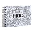 3130630151128-Exacompta Gribouille - Album photos à spirales 23 x 16 cm - 50 pages noires-P_79442621_2-1