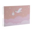 3130630163336-Exacompta Cigogne - Album photos à spirales 32 x 22 cm - 50 pages blanches - rose-P_79442629_2-1