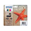 8715946668208-Epson 603XL Etoile de mer - pack de 4 - noir, cyan, magenta, jaune - cartouche d'encre ori-P_79443105_4-12