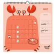 3371010442744-Calendrier à feuilles Kawaii - Septembre à Août - 30 x 30 cm - animaux - Quo Vadis-P_79443187_2-1