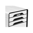 3462159012063-CEP Smoove - Module de classement 4 tiroirs - blanc/noir-P_79443242_6-3