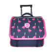 4891320451162-Phileas - Cartable à roulettes Flamants roses 38 cm - 2 compartiments - marine  - Bagtrott-P_79443560_1-0