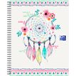 3020120144870-Oxford Boho Chic - Cahier spiralé A4+ - 120 pages - petits carreaux (5x5 mm)-P_79444619_5-1