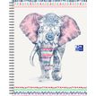 3020120144917-Oxford Boho Chic - Cahier spiralé A4+ - 120 pages - ligné-P_79444620_5-2