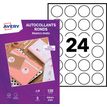 5014702134272-Avery - 120 Étiquettes adhésives rondes blanc mat - diamètre 40 mm - réf C9422M-P_79444695_1-0