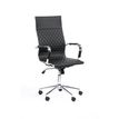 3701338801716-Fauteuil de bureau DELAWARE - accoudoirs fixes - Noir-P_79445346_1-0