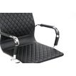 3701338801716-Fauteuil de bureau DELAWARE - accoudoirs fixes - Noir-P_79445346_8-7