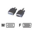 MCL Samar - VGA-verlengkabel - HD-15 (VGA) (M) naar HD-15 (VGA) (V) - 2 m - gevormd