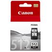 Canon PG-512 - 15 ml - zwart - origineel - inktcartridge - voor PIXMA MP230, MP252, MP270, MP280, MP282, MP495, MP499, MX340, MX350, MX360, MX410, MX420