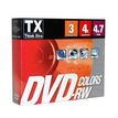 Think Extra - 3 DVD-RW avec boîtiers - 4.7 Go 