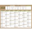 CBG Natura - Kalender - wandmontage - 2020 - 7 maanden per pagina - 405 x 550 mm - met datum