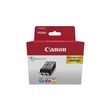 Canon CLI-521 Multipack - 3 - 9 ml - geel, cyaan, magenta - origineel - inkttank - voor PIXMA iP3600, iP4700, MP540, MP550, MP560, MP620, MP630, MP640, MP980, MP990, MX860, MX870