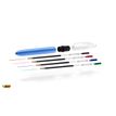 Bic 4 Colours Grip, stylo bille, 0,32 mm, 4 couleurs d'encre classique,  corps bleu bij VindiQ Office