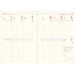 Oberthur 21 - Recharge internationale pour organiseur - 1 semaine sur 2 pages à la verticale - 15 x 21 cm