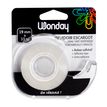 Wonday - Ruban adhésif avec dévidoir escargot - 19 mm x 33 m