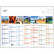 Quo Vadis FANTAISIE La Terre - Kalender - 2019 - 7 maanden per pagina - 270 x 210 mm - met datum