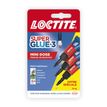 Loctite Super Glue 3 Liquid - 3 Mini tubes de colle à prise rapide - Transparent - 1 gr