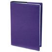Quo Vadis Textagenda Club - Dagboek - 2019 - dag per pagina - genaaid en gebonden - 120 x 170 mm - rechthoekig - 400 pagina's - wit papier - violet iris kaft - synthetisch, gecoat linnen