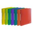 Oxford School Life - Classeur 4 anneaux - Dos 20 mm - A4 - pour 100 feuilles - disponible dans différentes couleurs translucides