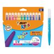 BIC Kids Couleurs Baby - 12 Feutres - pointe extra large