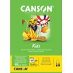 Canson Kids - Bloc dessin - 30 feuilles - A4 - 90 gr - blanc
