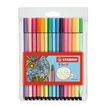 Stabilo Pen 68 - 15 Feutres - couleurs assorties dont 6 fluos