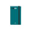 Oberthur Néa Flex 16 Pocket - Agenda - weekweergave - 89 x 165 mm - wit papier - blauwe hoes (pak van 6)