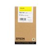 Epson T6114 - 110 ml - geel - origineel - inktcartridge - voor Stylus Pro 7400, Pro 7450, Pro 9400, Pro 9450