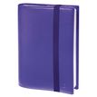 Quo Vadis Time & Life Pocket Cassandra - Weekagenda - 2019 - weekweergave - met draad gebonden - 100 x 150 mm - rechthoekig - 160 pagina's - wit papier - violet hoes - canvas, synthetisch