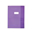 Oxford Strong Line - Protège cahier sans rabat - 17 x 22 cm - violet translucide