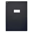 Oxford Strong Line - Protège cahier sans rabat - 17 x 22 cm - noir opaque