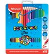 Maped Color'Peps Metal Box - 18 Crayons de couleur - 2.9 mm - assortis