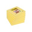 Post-it - 6 Blocs notes de 90 feuilles Super Sticky - jaune - 76 x 76 mm