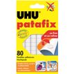 UHU patafix - Monteerplakmiddel - wit - niet permanent (pak van 80)